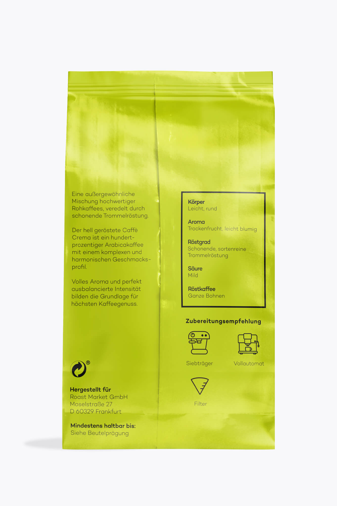 Caffè Caimano Caffè Crema Vorteilspaket 4kg
