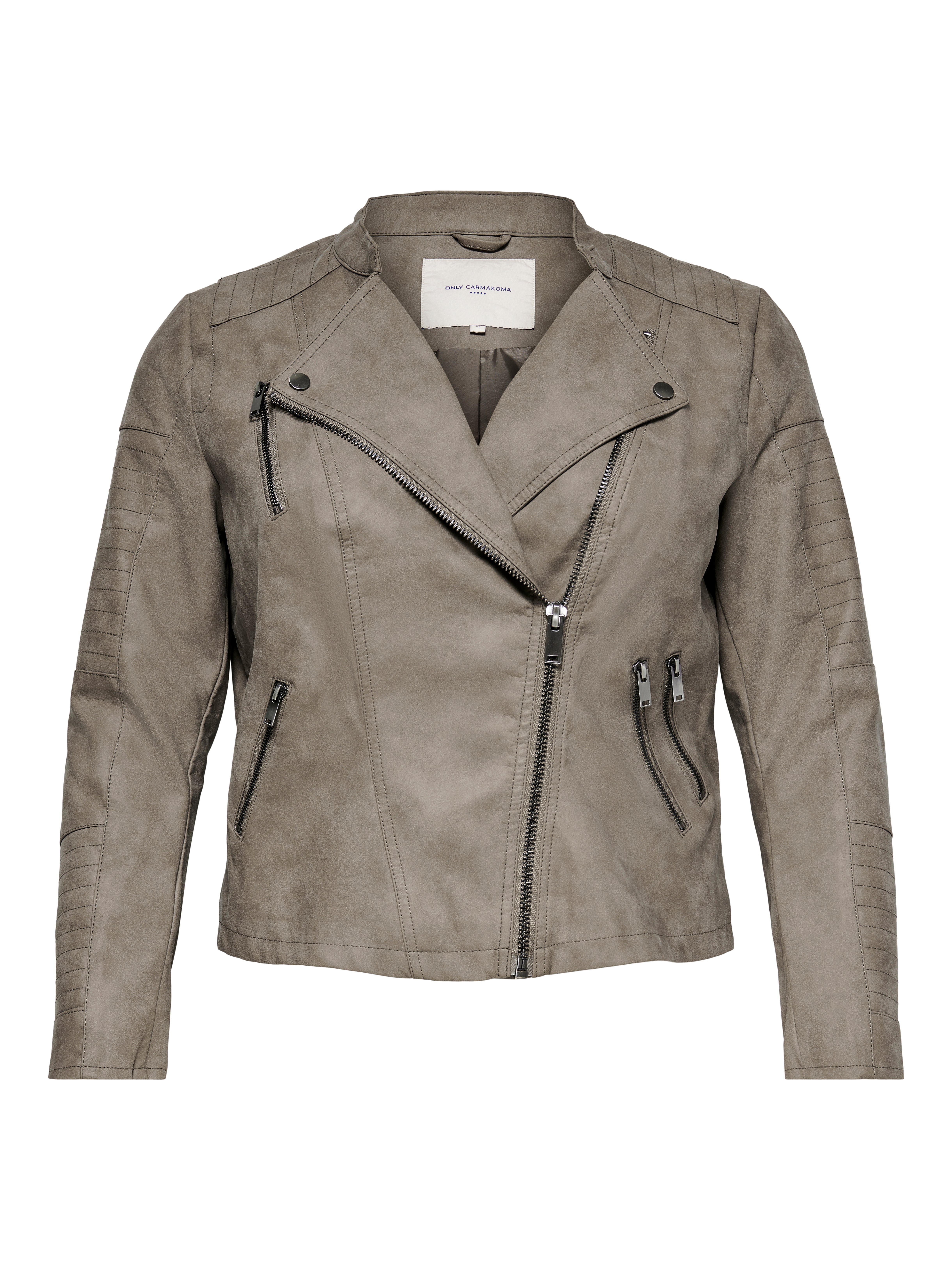 CARAVANA Kunstlederjacke Walnut