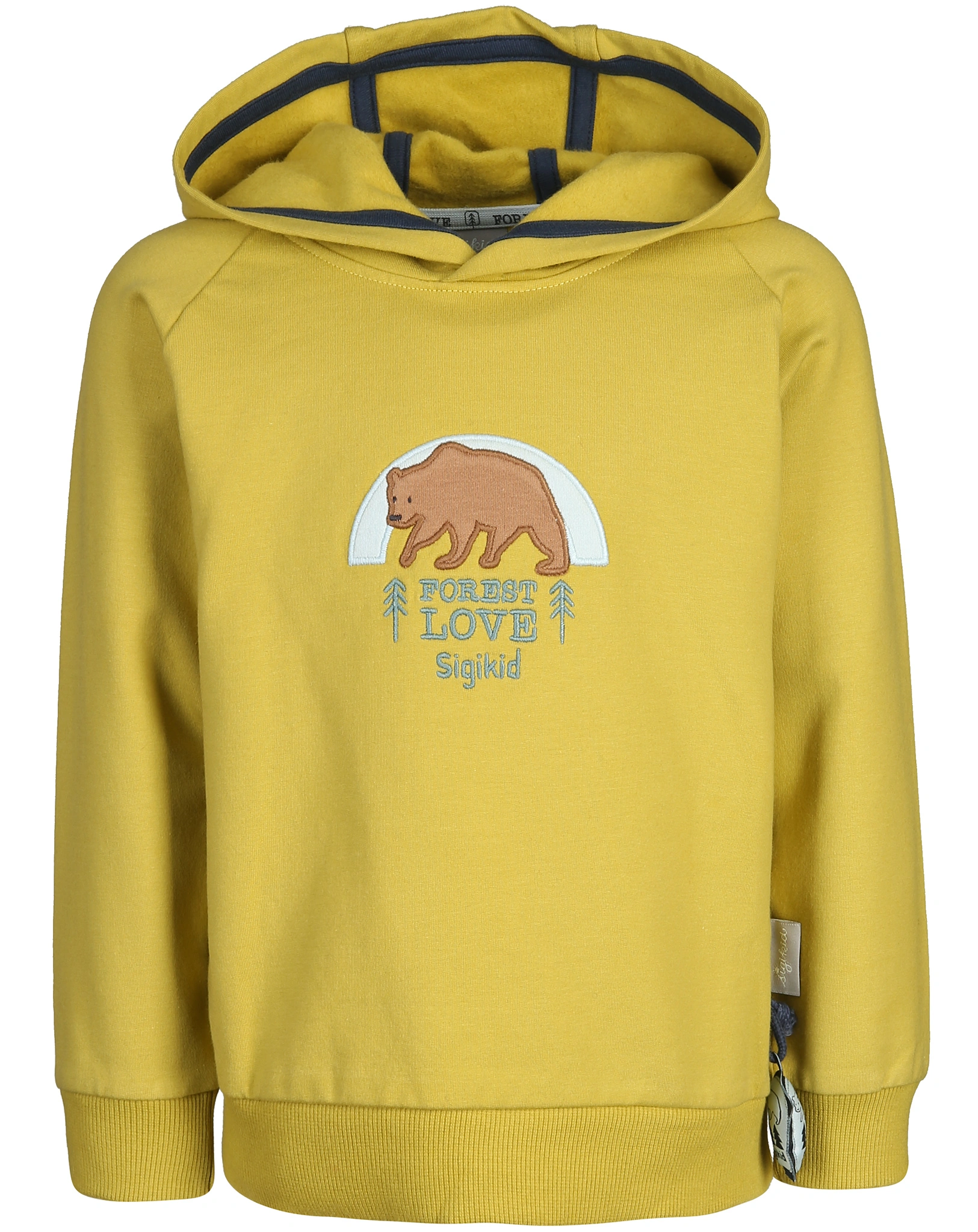 Kapuzen-Sweatshirt FOREST LOVE in grün