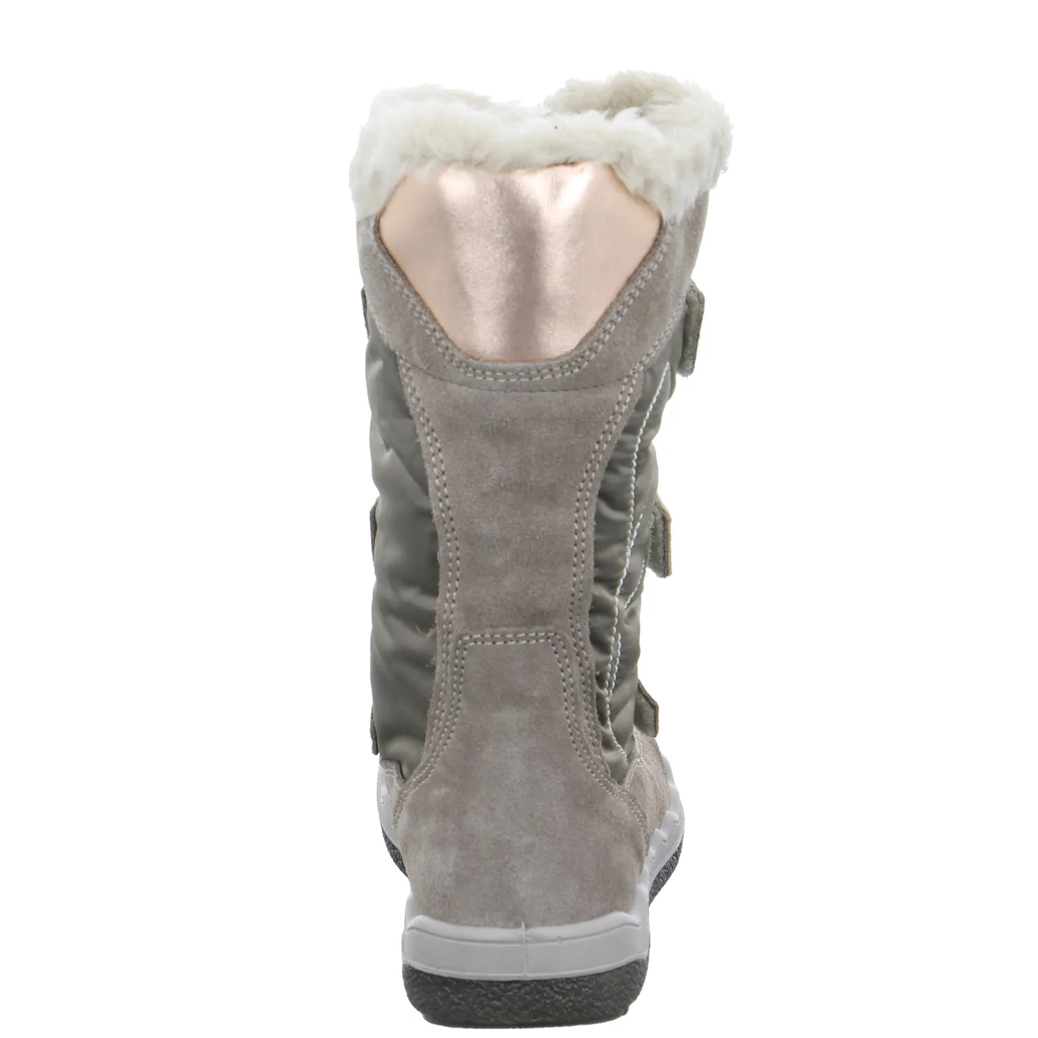 PRIMIGI Mädchen-Snowboot Membrane Taupe Textil  Winterstiefel