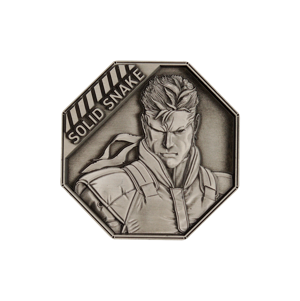 Metal Gear Solid Limited Edition 'Solid Snake' Collectible Coin