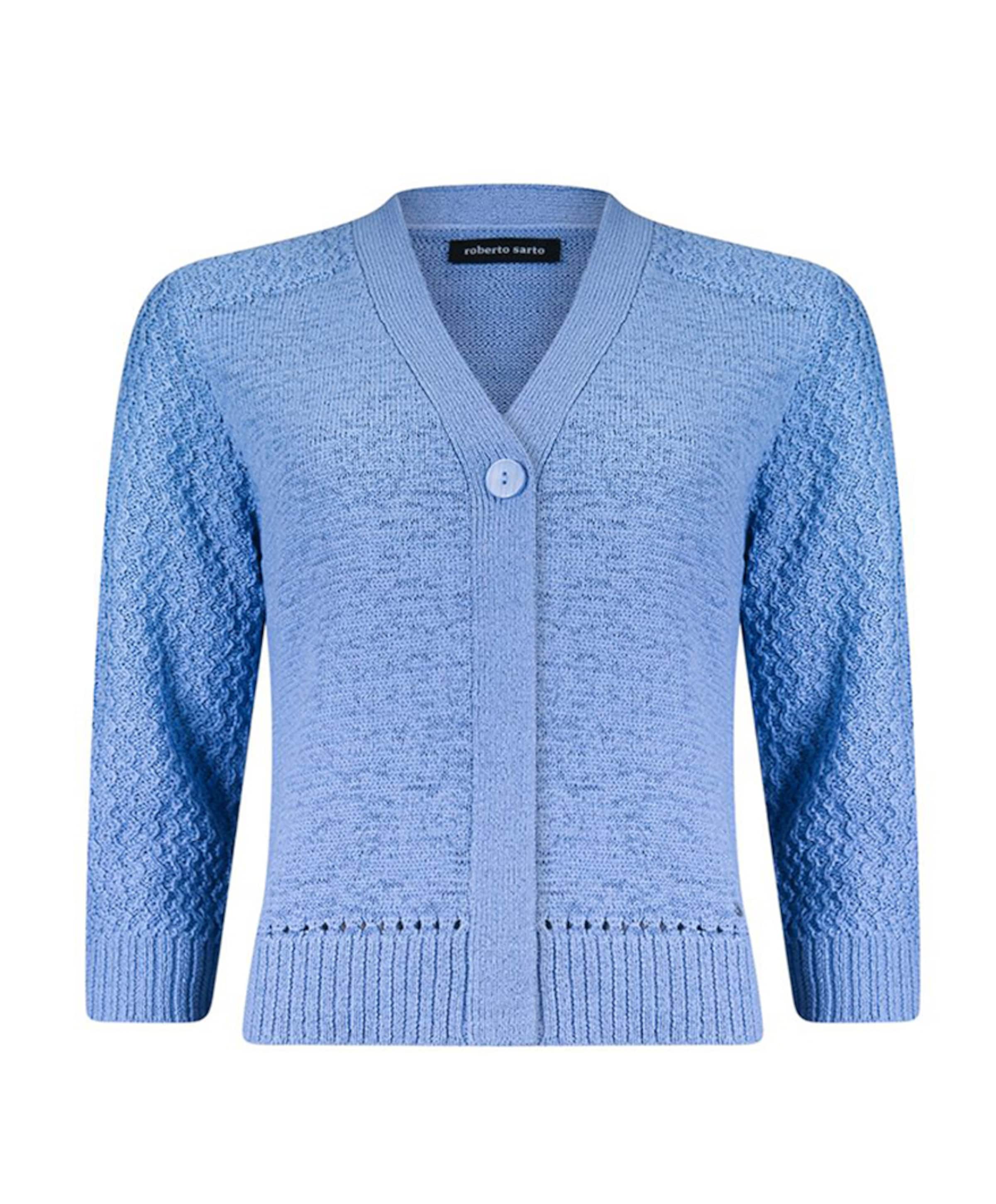 Roberto Sarto Dames vest blauw