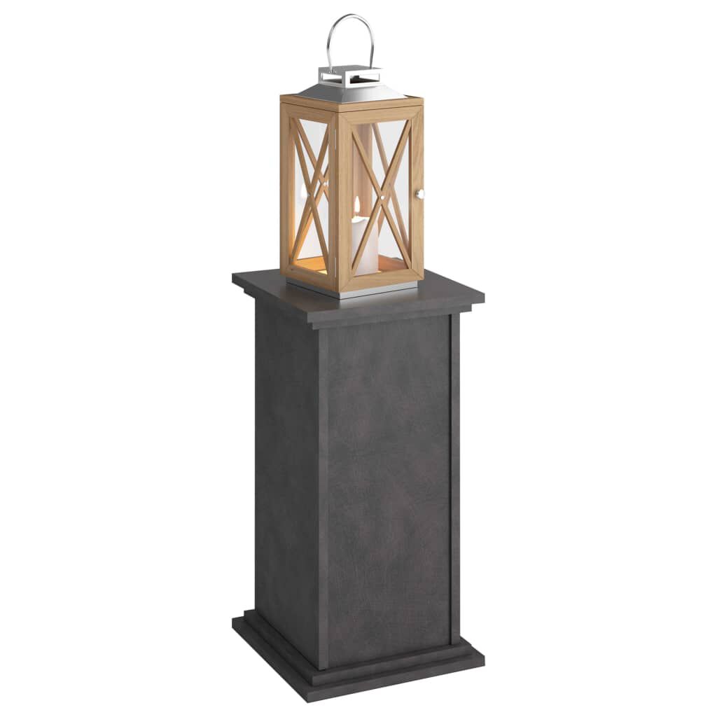 FMD Bijzettafel met deuren, 57,4 cm, mat