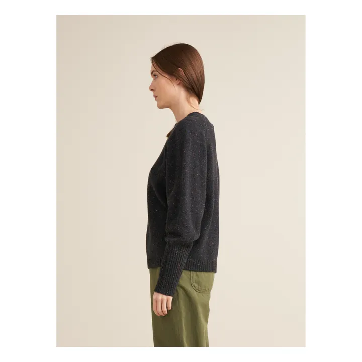 Bellerose Pull Kear Laine Recyclée - Collection Femme | Charbon