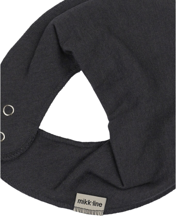 Mikk-Line Cotton Bibs - Triangle Antrazite