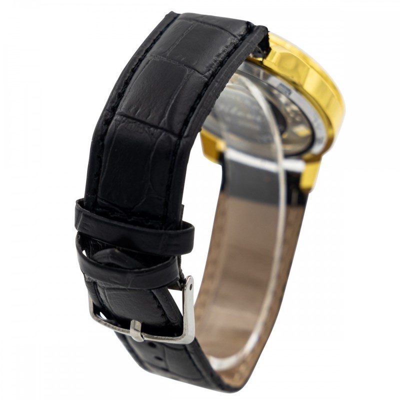 Montre Homme CHTIME bracelet Cuir Noir