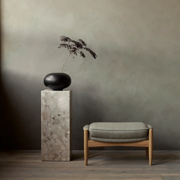 Audo - Surround Vase, H 17,5 cm, Mango