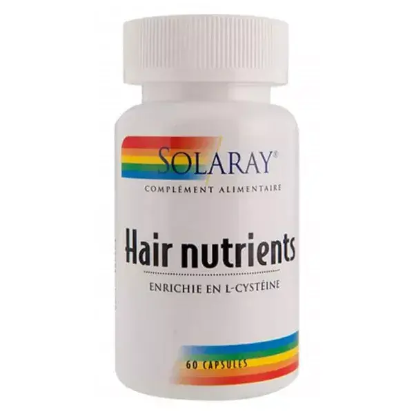 Nutrientes Capilares Solaray - 60 cápsulas