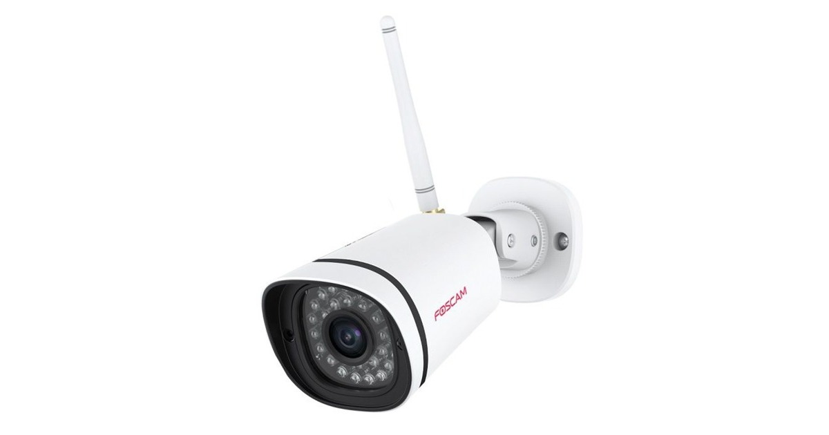 FoscamFI9911W, 3MP WiFi buiten IP  beveiligingscamera  (Wit)