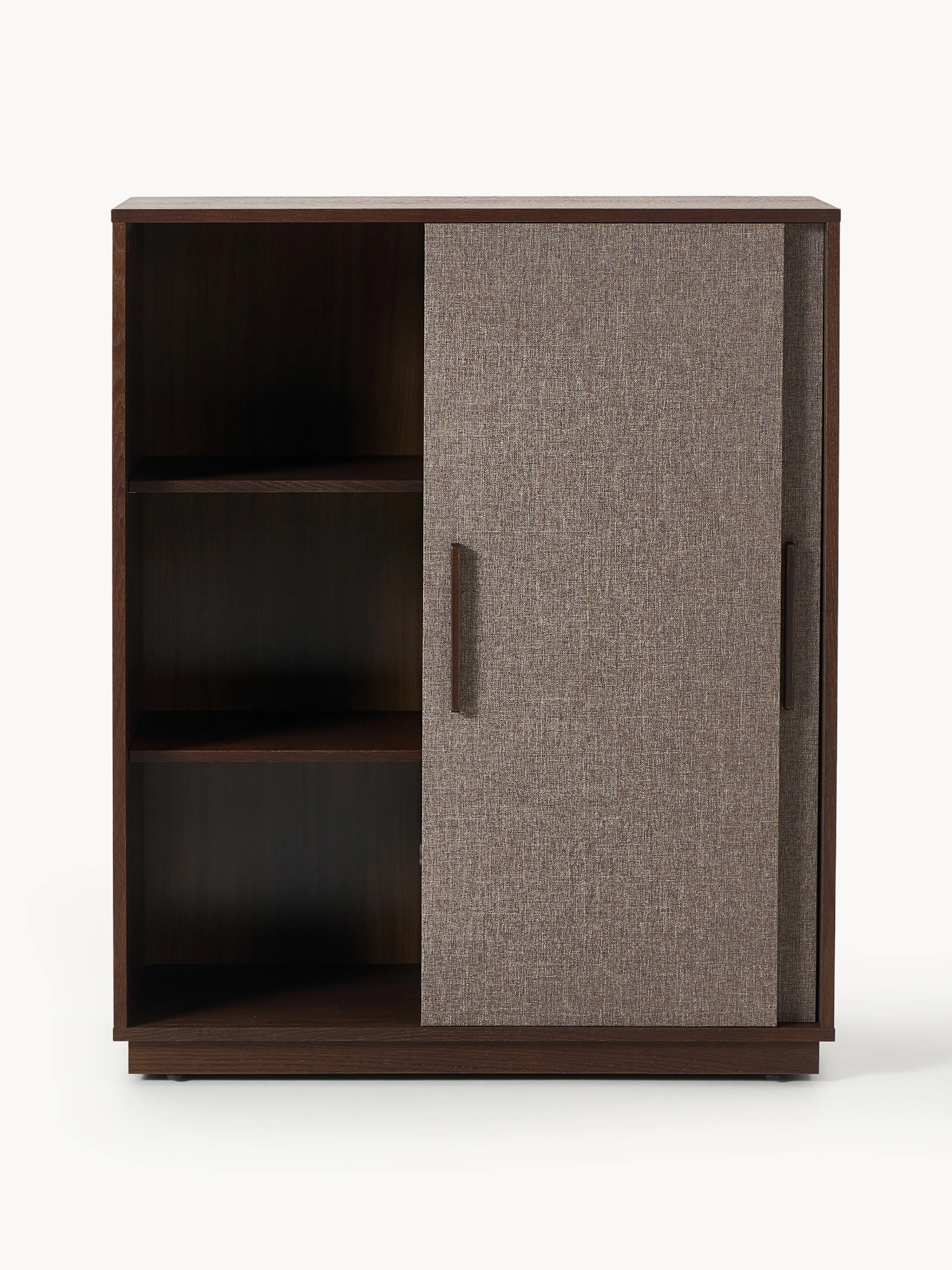 Houten dressoir Wisp met gestoffeerde voorkant