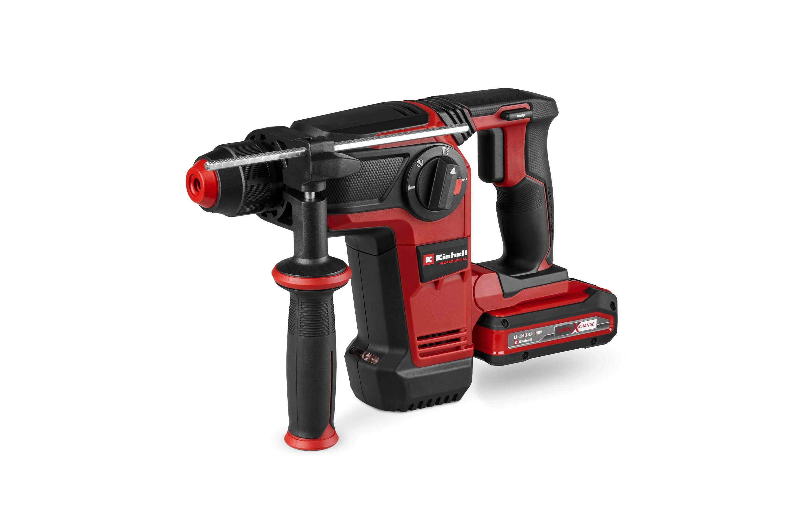 Schnurloser Bohrhammer TP-HD 18/28 Li BL+4 (1x3.0Ah+)<br>Universell einsetzbare Akku-Schlagbohrmaschine