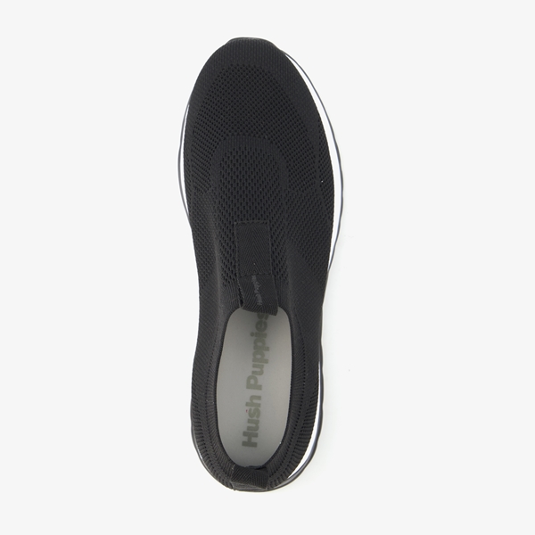 Hush Puppies heren sneakers zwart/wit