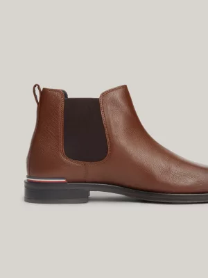 Botas Chelsea de couro Signature