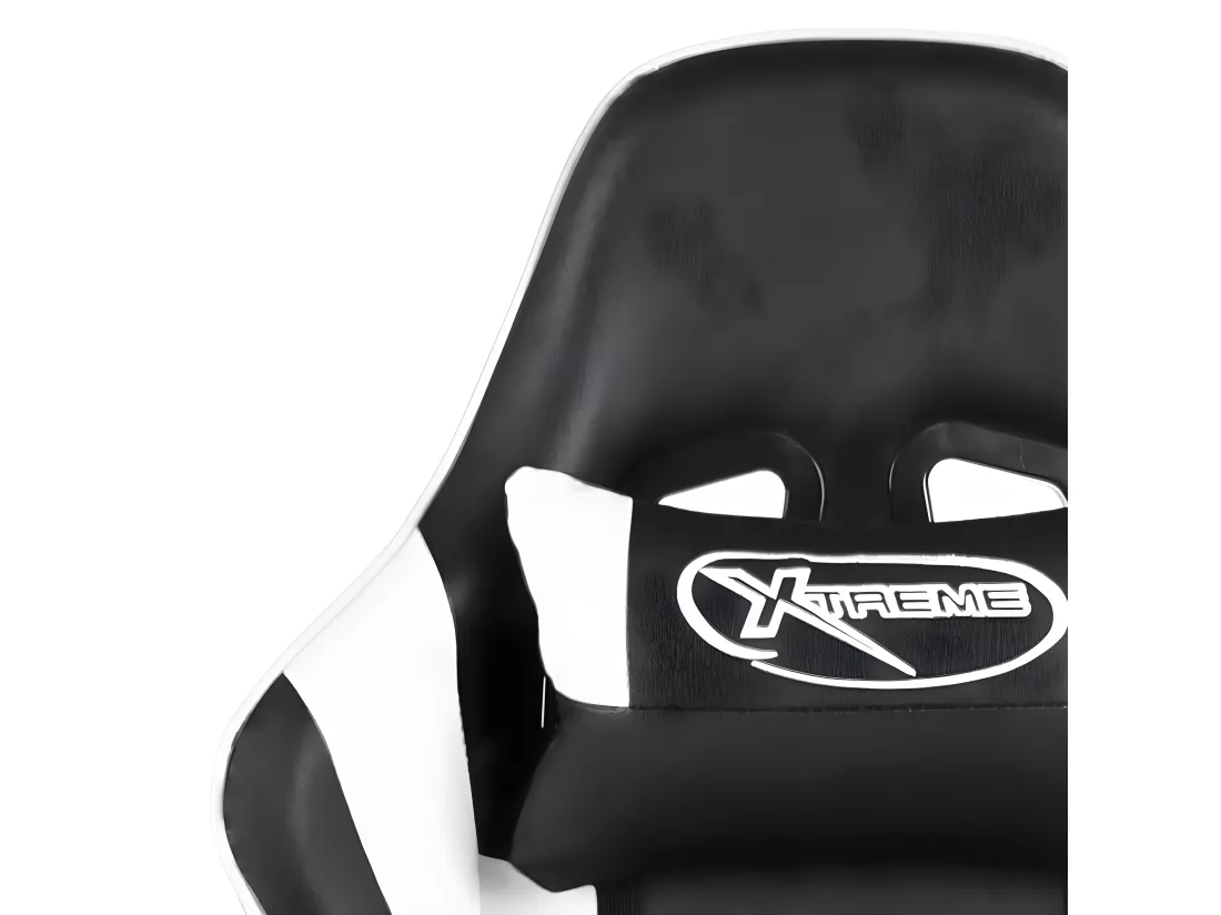 Chaise de jeu pivotante Blanc PVC