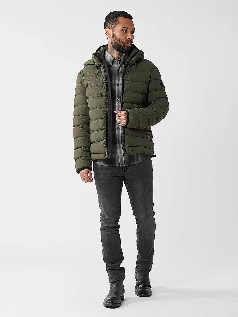 PEUTEREY Daunenjacke BOGGS olive
