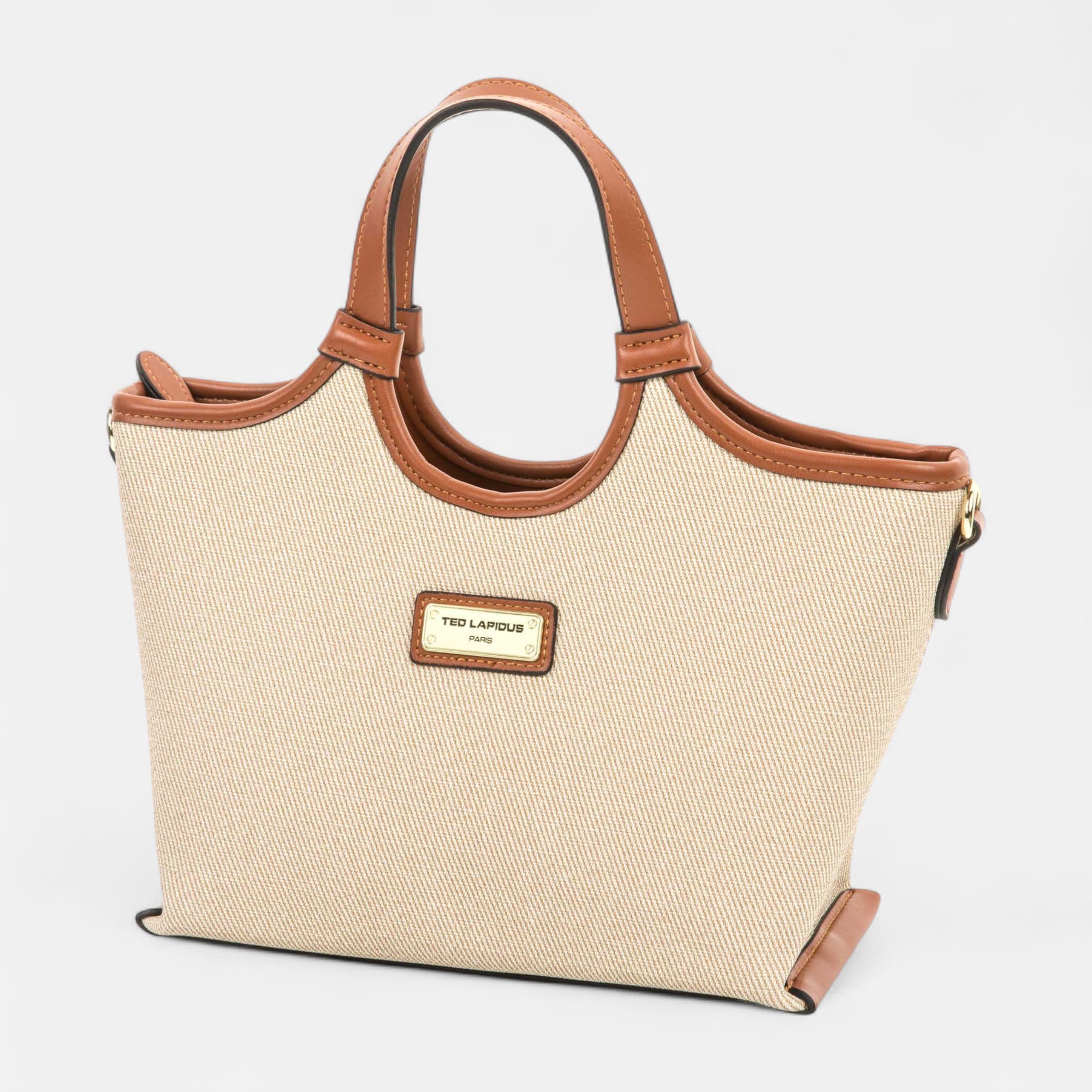 Sac à main beige