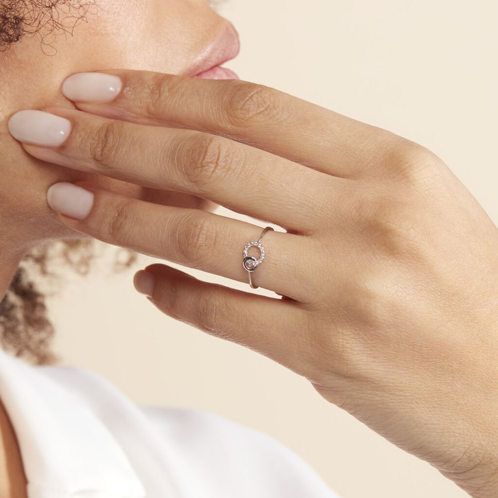 Bague Mahaut Or Blanc Diamant