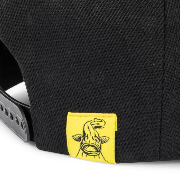 Casquette Black Cat Black Flat Peak Cap