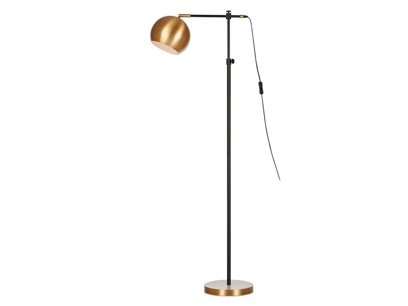 Markslöjd Stehleuchte Chester, E27, max. 40W, Schwarz/Bronz Ständerlampe