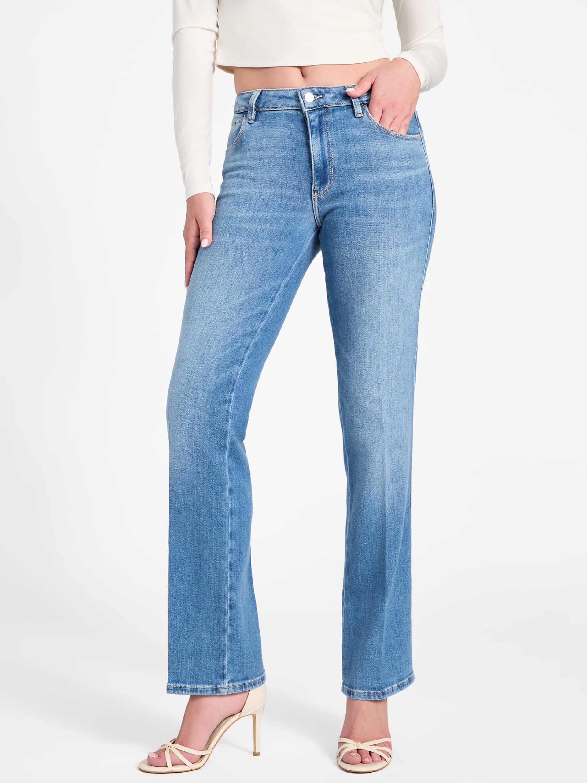 Calça jeans reta Eco Sexy