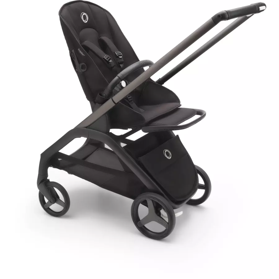 bugaboo Kinderwagen Dragonfly Complete Graphite Midnight Black Skyline Blue