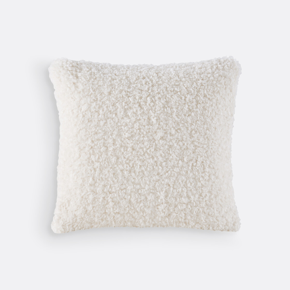 LA REDOUTE INTERIORS<br>Capa de almofada em sherpa, Ouate