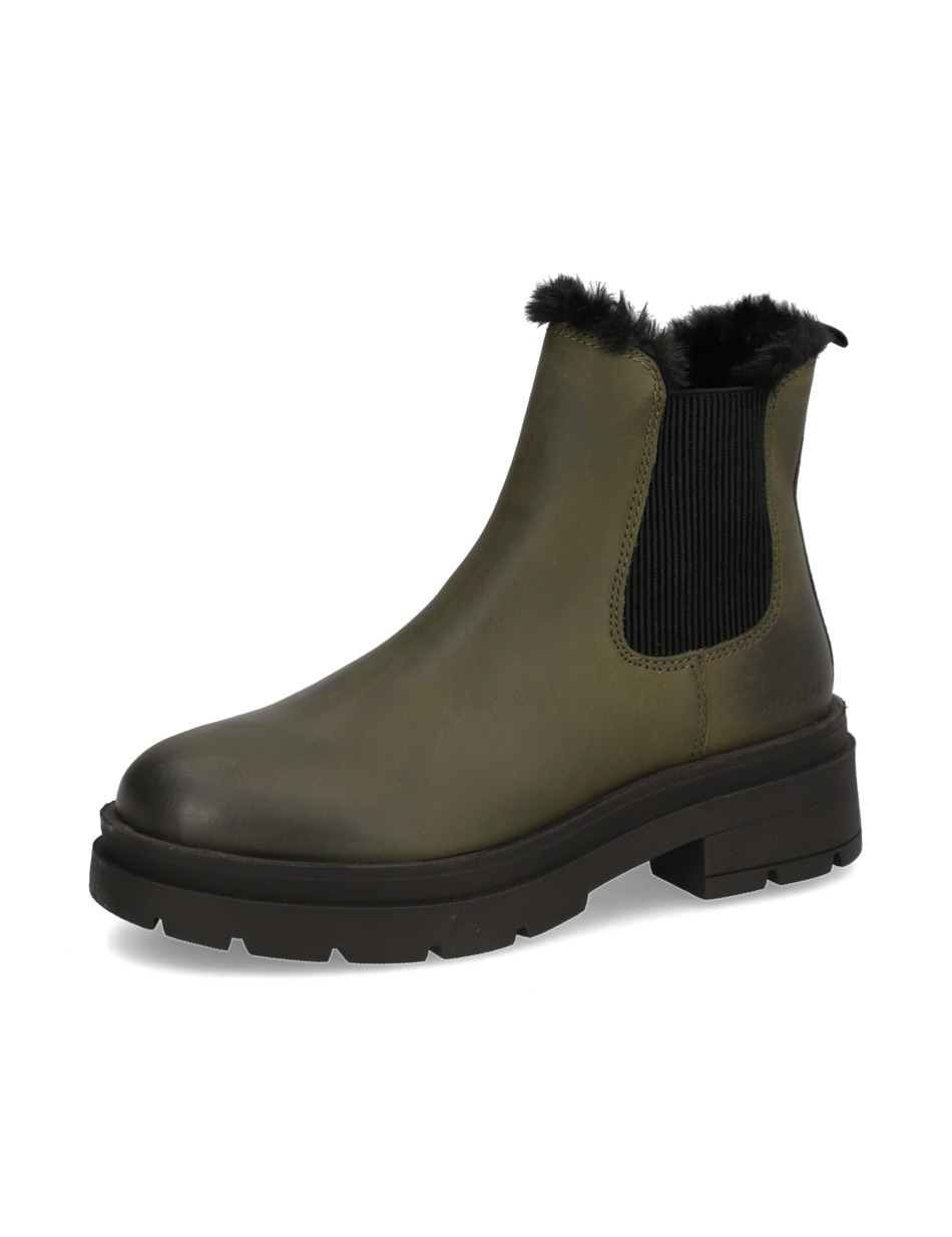 Glattleder Chelsea Boot