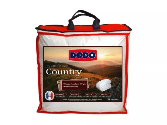 DODO Couette chaude 400gr/m2 COUNTRY 220x240cm