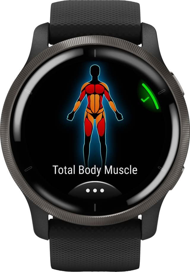 Garmin Venu 2 GPS smartwatch (black slate)