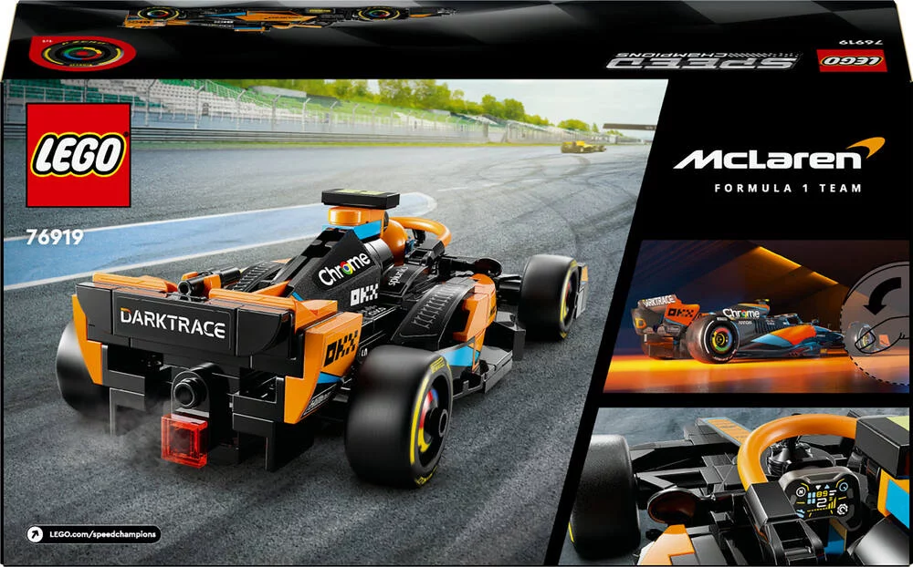 LEGO®SPEED CHAMPIONS 76919 - LA VOITURE DE COURSE DE FORMULE 1 Mc LAREN