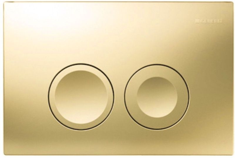 Geberit - Delta 25 - Bedieningsplaat - Goud - Frontbediening