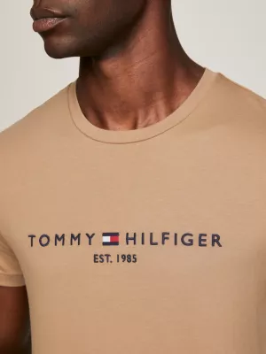 Camiseta Slim Fit com Logo