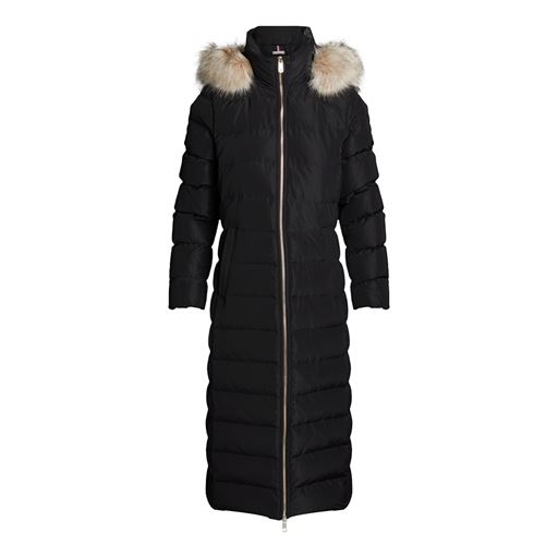 Tommy Hilfiger Heritage Down Tyra Maxi Frakke, Black, L