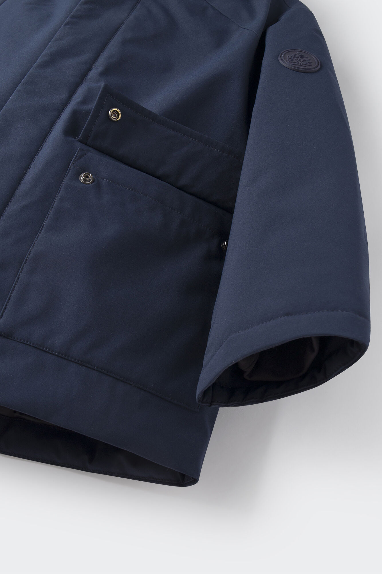 Parka de náilon para meninos