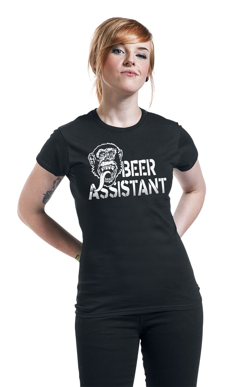 Beer Assistant | Gas Monkey Garage T-Shirt Manches courtes