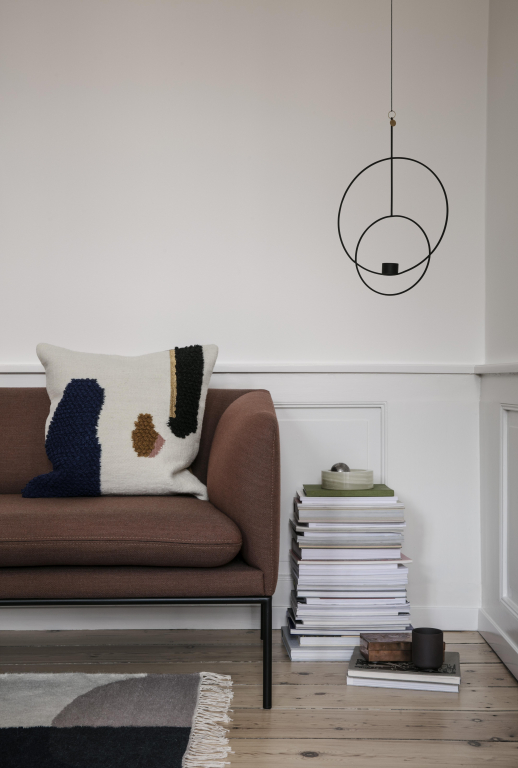 Ferm Living Kelim vloerkleed small 140x80 Squares