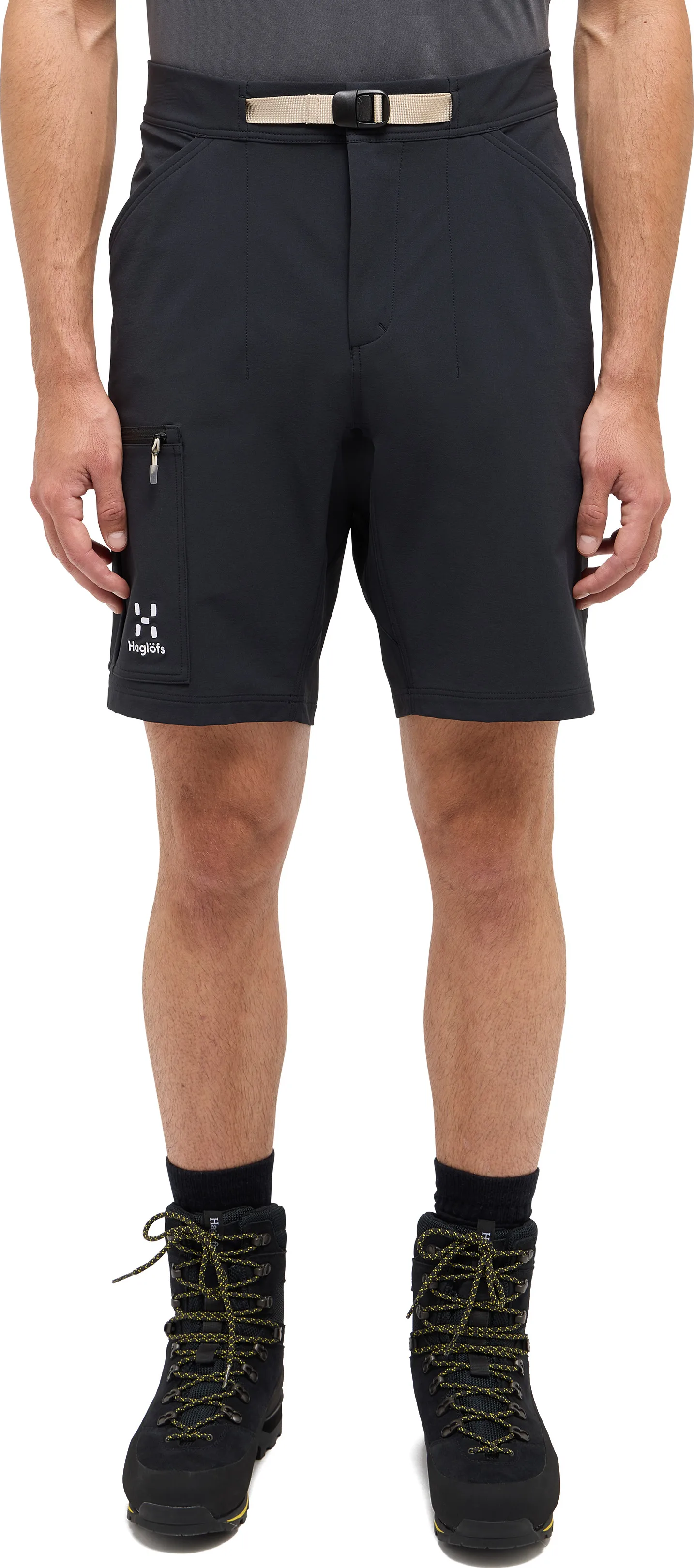 Haglöfs Lizard Softshell Shorts Men True Black
