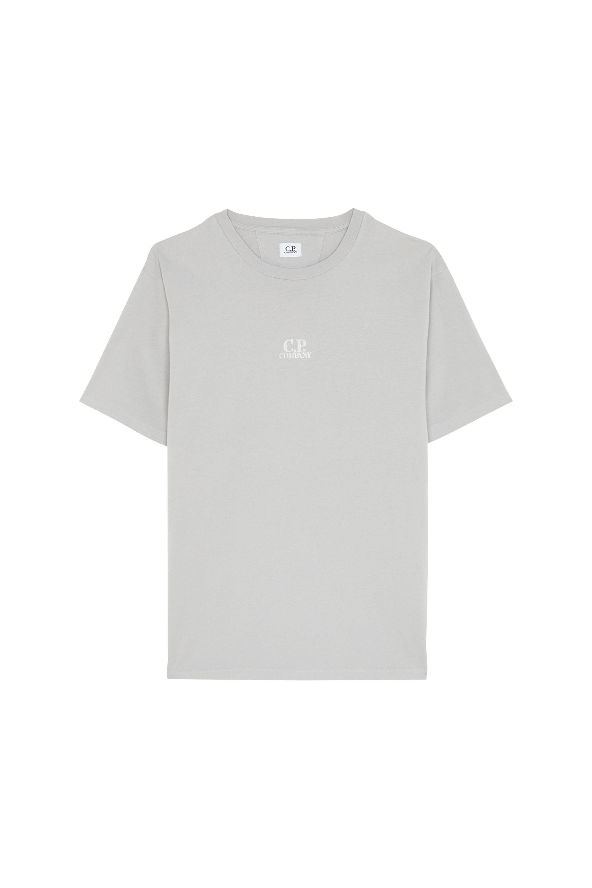 C.P. COMPANY T-shirt  JERSEY ARTISANAL THREE CARDS Gris