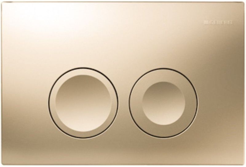 Geberit - Delta 25 - Bedieningsplaat - Mat Beige - Mechanisch