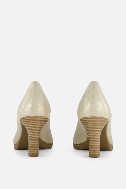 Tamaris Pumps beige Leer