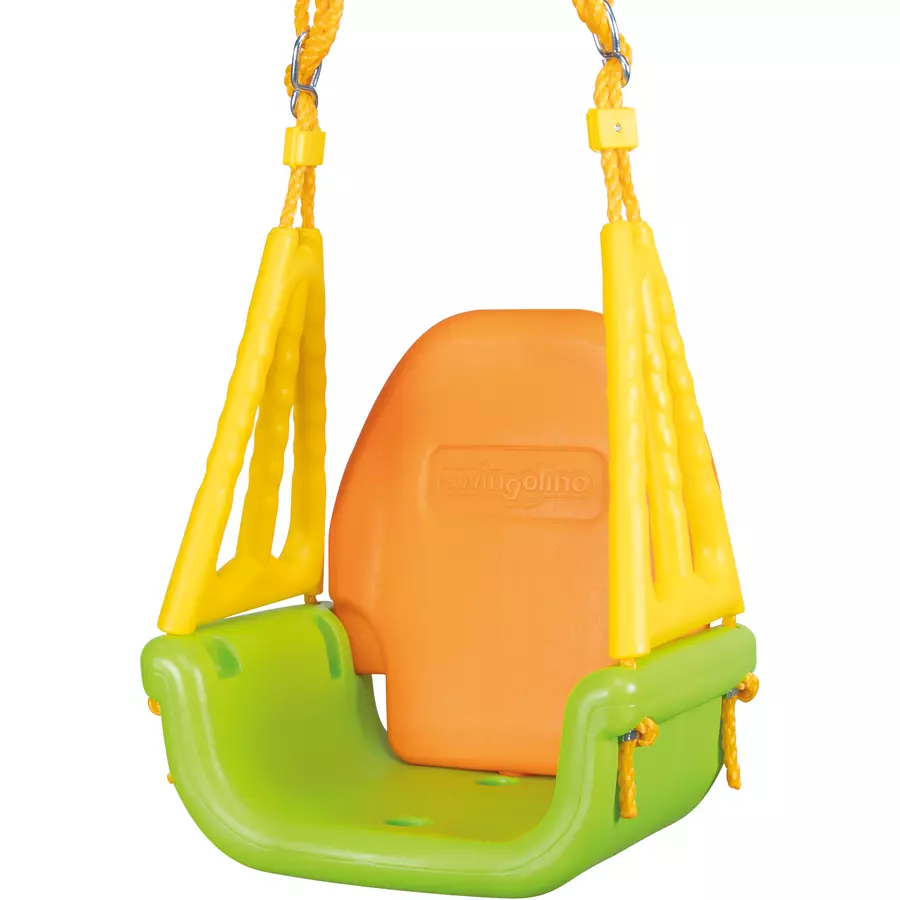 beluga Baby- und Kinderschaukel Swingolino 3 in 1 grüngelb