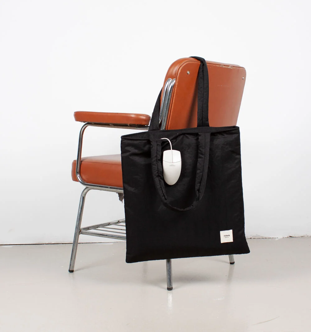 CABAS NYLON MATELASSÉNEGRO