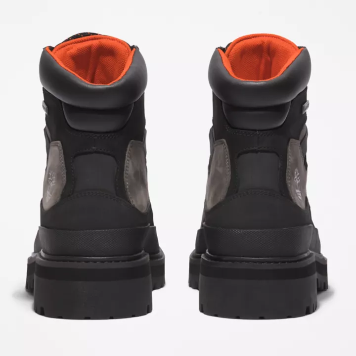 Bota masculina Vibram e Gore-Tex na cor cinza.