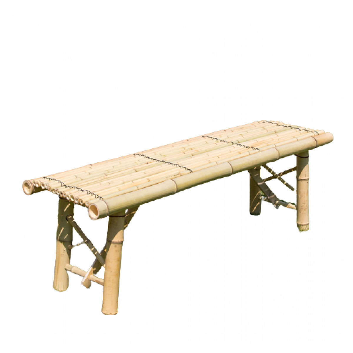 Banc de jardin extérieur bamboo