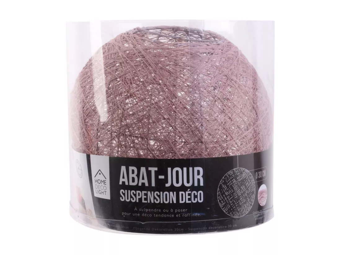 Lampe Suspension Ronde 