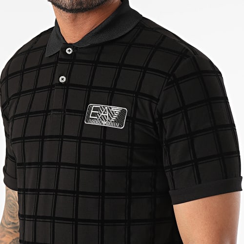 Polo Manches Courtes 6RPF04-PJSNZ Noir