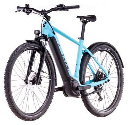 VTC Électrique Cube Nuride Hybrid Performance 625 Allroad Shimano Cues 9V 625 Wh 29'' Bleu Swimming Pool 2025