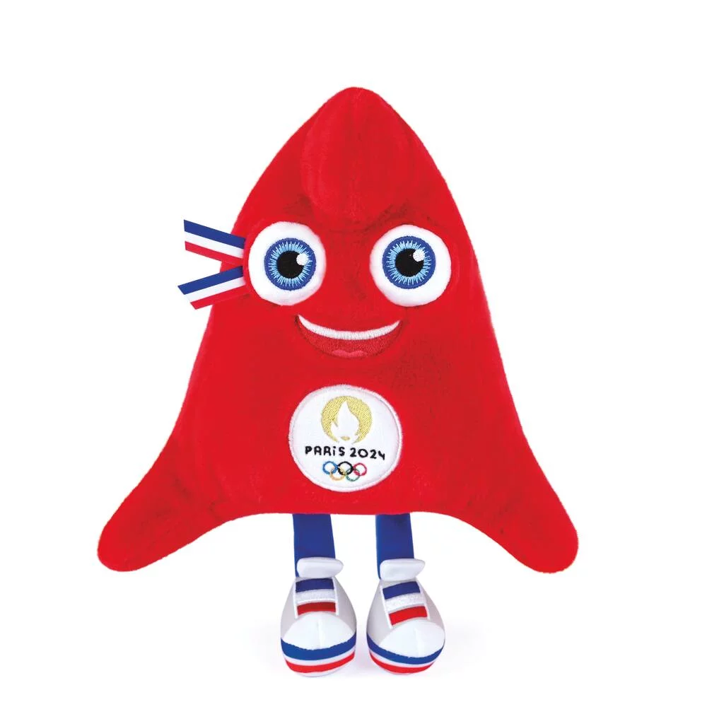 PELUCHE MASCOTTE LES PHRYGES - OLY 25 CM - PARIS 2024