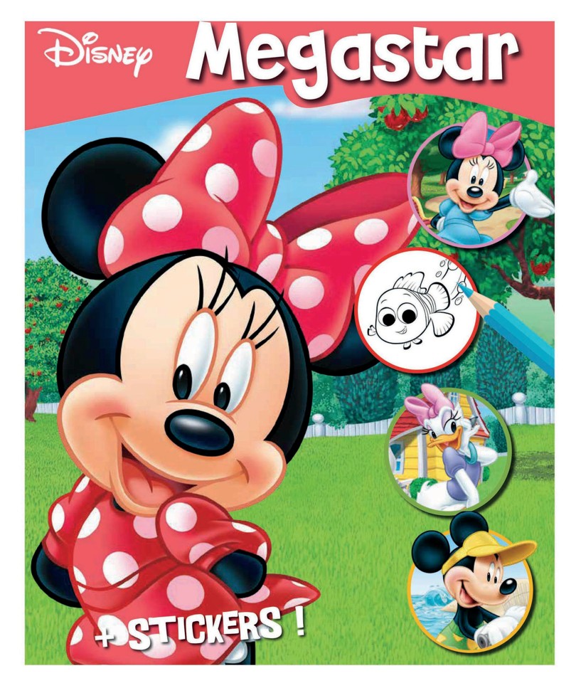 Disney - Megastar Colouringbook - Minnie Mouse