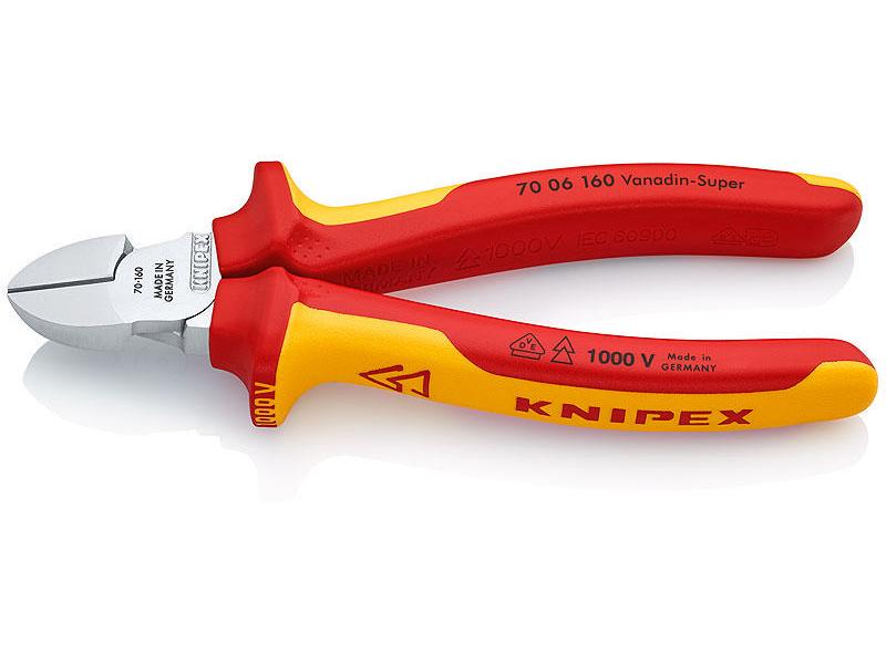 Knipex Seitenschneider 160 mm 1000 V verchromt Zange